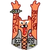 Стикер 15 Лис Из Вк