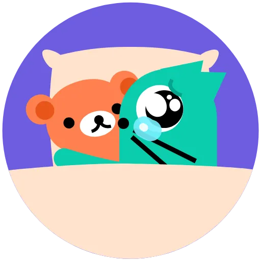 Стикер 9 Orange Catto