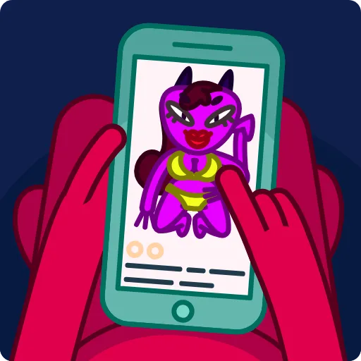 Стикер 13 Little Devil