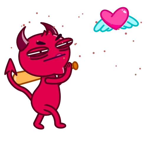 Стикер 18 Little Devil