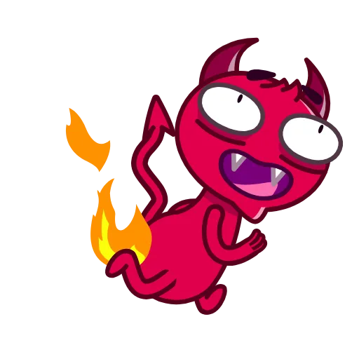 Стикер 19 Little Devil