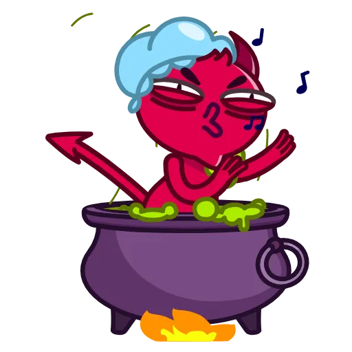 Стикер 21 Little Devil