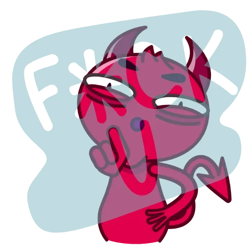 Стикер 15 Little Devil