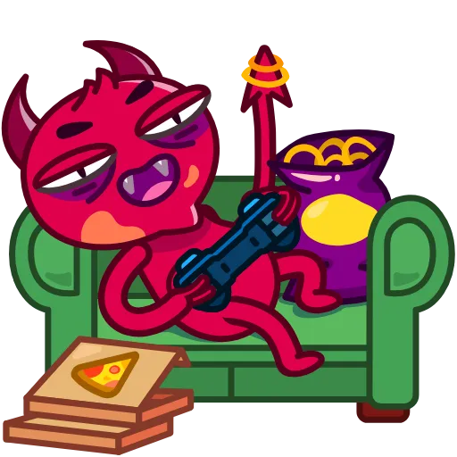 Стикер 8 Little Devil