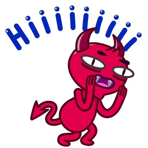 Стикер 5 Little Devil