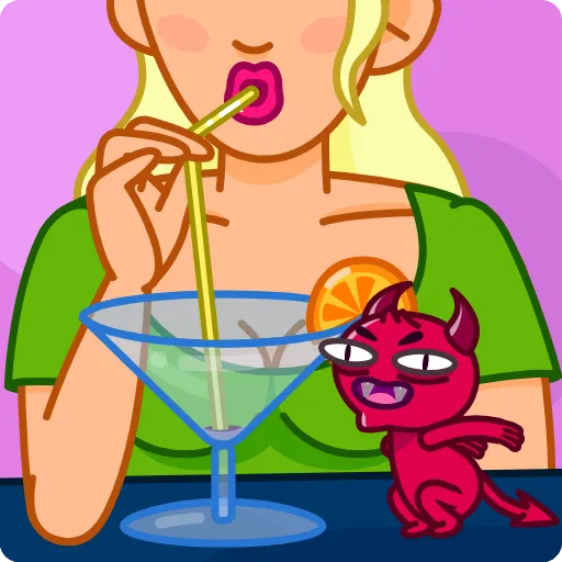 Стикер 10 Little Devil