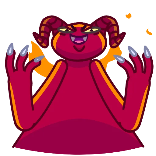 Стикер 16 Little Devil