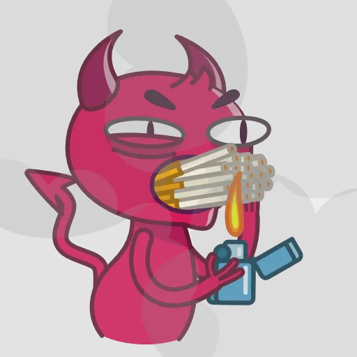 Стикер 11 Little Devil