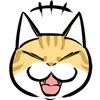 Стикер 46 Fat Cat