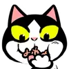 Стикер 30 Fat Cat