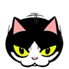 Стикер 20 Fat Cat