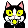 Стикер 10 Fat Cat