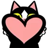 Стикер 24 Fat Cat