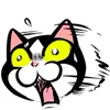 Стикер 16 Fat Cat
