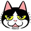 Стикер 61 Fat Cat