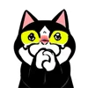 Стикер 34 Fat Cat