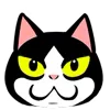 Стикер 3 Fat Cat
