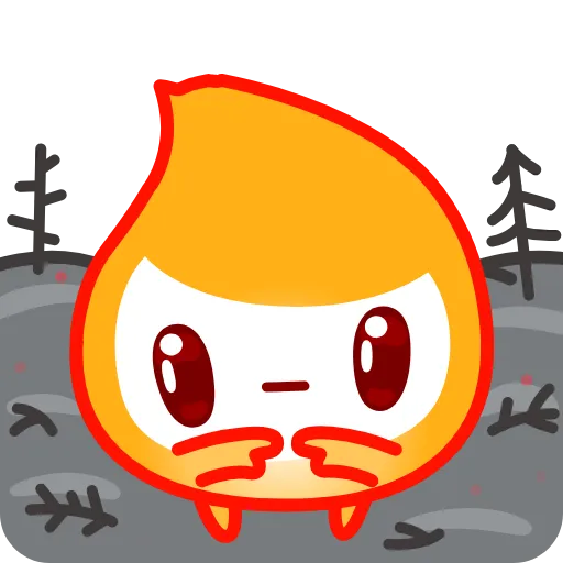 Стикер 17 Little Flame