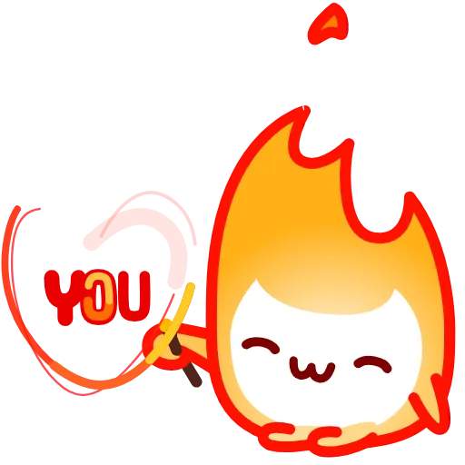 Стикер 12 Little Flame