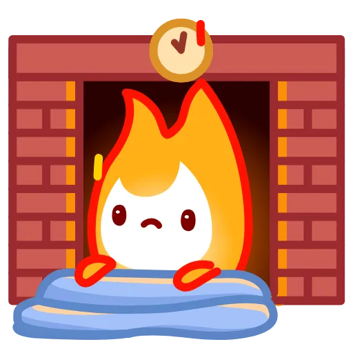 Стикер 15 Little Flame