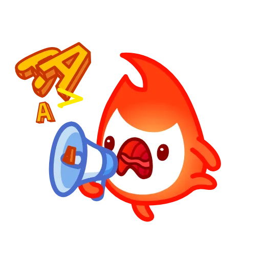Стикер 24 Little Flame