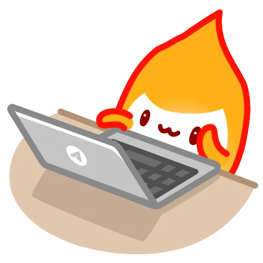 Стикер 9 Little Flame