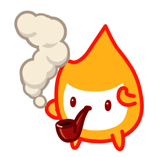 Стикер 18 Little Flame