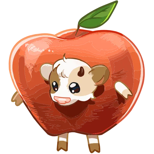 🍎 Эмодзи «Марфуша» для Telegram