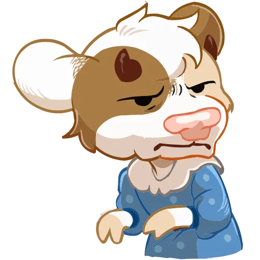 😒 Эмодзи «Марфуша» для Telegram