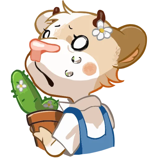 🌵 Эмодзи «Марфуша» для Telegram