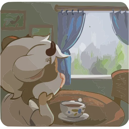 😮‍💨 Эмодзи «Марфуша» для Telegram