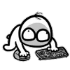 Стикер 16 Little Man