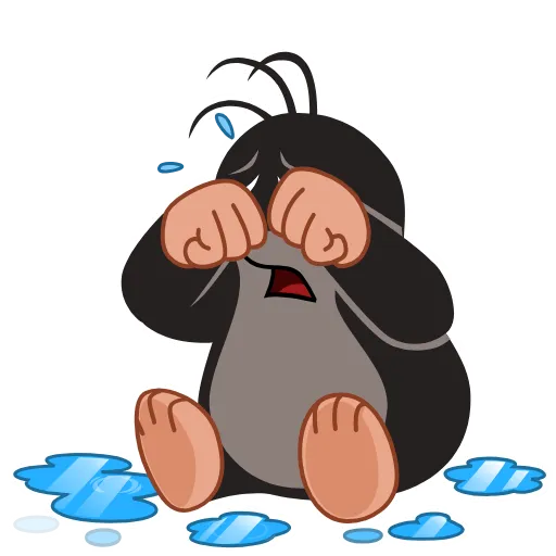 😭 Эмодзи «Krtek» для Telegram