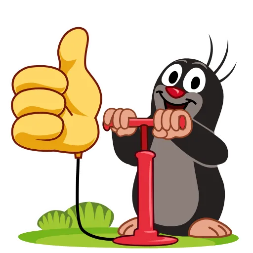 👍 Эмодзи «Krtek» для Telegram