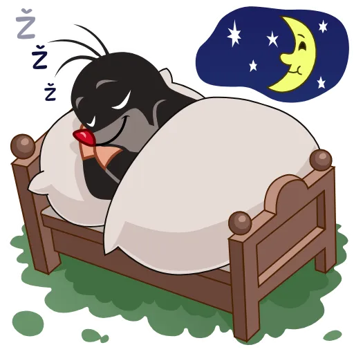 💤 Эмодзи «Krtek» для Telegram