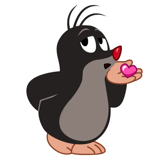 😘 Эмодзи «Krtek» для Telegram