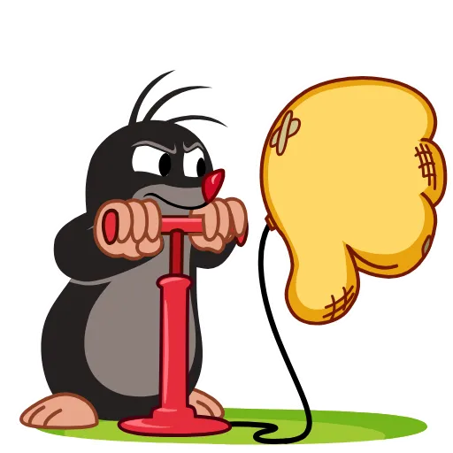 👎 Эмодзи «Krtek» для Telegram