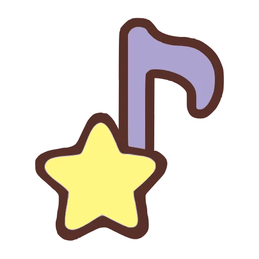 Стикер 34 Little Twin Stars