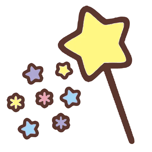 Стикер 37 Little Twin Stars