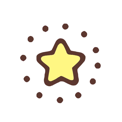 Стикер 38 Little Twin Stars