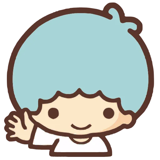 Стикер 23 Little Twin Stars