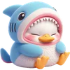☺️ Эмодзи «Утиная акула» для Telegram