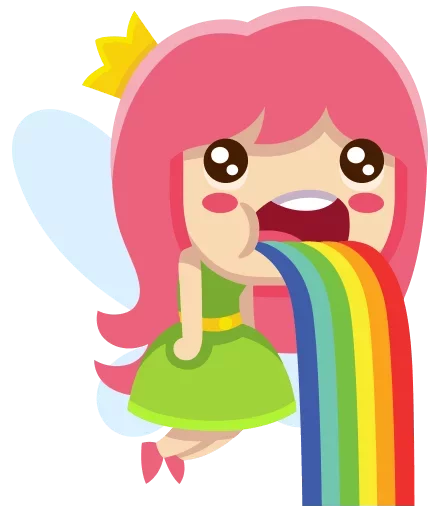 Стикерпак Little Fairy для Telegram