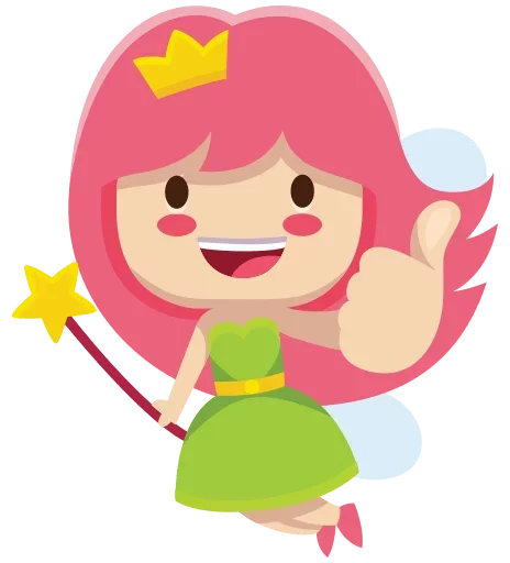😁 Стикер «Little Fairy» для Telegram