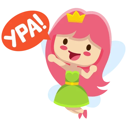😗 Стикер «Little Fairy» для Telegram