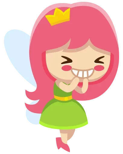 😋 Стикер «Little Fairy» для Telegram