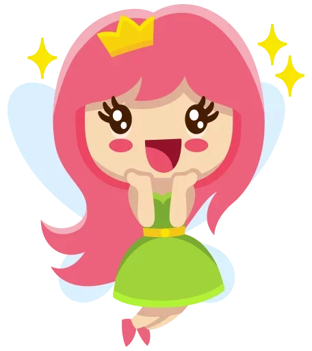 🌠 Стикер «Little Fairy» для Telegram