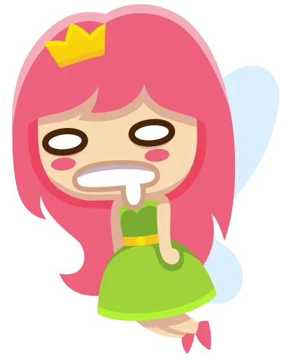 🤤 Стикер «Little Fairy» для Telegram