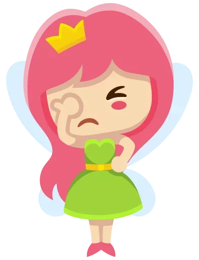 😓 Стикер «Little Fairy» для Telegram