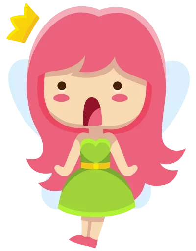 😱 Стикер «Little Fairy» для Telegram